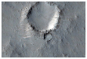 Lobate Structure in Isidis Planitia
