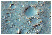 Crater with Bedrock Exposures
