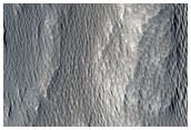 Flat-Topped Ridge in Mangala Valles
