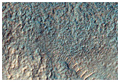 Terrain on Crater Floor Northwest of Hellas Region

