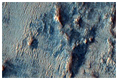 Landforms in Nili Fossae

