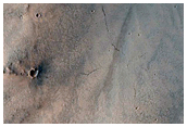Southern Ejecta Blanket of Leighton Crater
