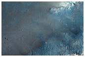 Crater Ejecta in Tyrrhena Terra
