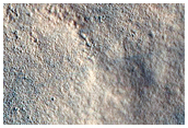Depressions in Crater Ejecta in Protonilus Mensae
