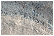 Ridges in Diacria Region
