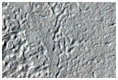 Crater Ejecta near Reull Vallis
