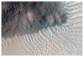Light Toned Outcrops in Aureum Chaos
