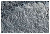 Double Crater on Northern Flank of Alba Patera
