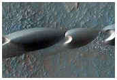 Barchan Dune Changes in Hellespontus Region