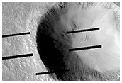 Cratered Cones in Utopia Planitia

