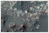 Possible Inverted Stream Channels near Mariner Crater