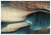 Track Dune-Alcove Changes within Chasma Boreale Dunes
