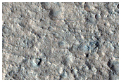 Landforms East of Lederberg Crater
