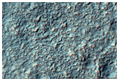 Channels along Slope in Warrego Valles
