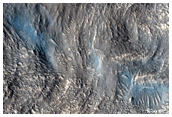 Eastern Rim and Ejecta of Tomini Crater
