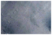 Layers in Depression North of Isidis Planitia
