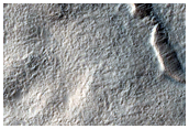 Dipping Layers along Mesa South of Reull Vallis
