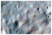 Crater Floor Bench in Hellas Region Rim Crater
