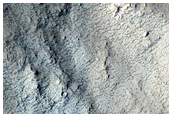 Layered Mesa near Flammarion Crater
