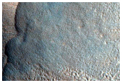 Layers along Mesa in Deuteronilus Mensae
