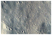 Sample of Ridge Features at Base of Tartarus Colles Massif

