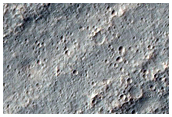 Southwestern Ejecta Boundary of Istok Crater
