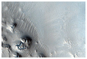 Gullies in Northern Mid-Latitude Crater in MOC Image R18-01909
