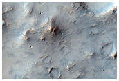 Fans in Crater in Terra Cimmeria
