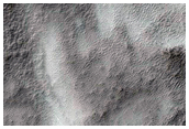 Exposure of South Polar Layered Deposits
