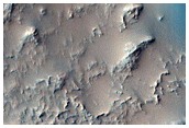 Dome and Barchan Dunes in Newton Crater
