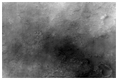 Dissected Bedrock in Tyrrhena Terra

