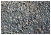 Flow Feature on Massif in Tempe Terra
