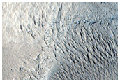 Erosion of Streamlined Form in Mangala Valles Region
