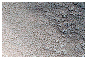 Ridges on Crater Rim

