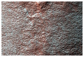 Dusty Rim of Gilbert Crater
