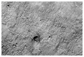 Acidalia Planitia Contact and Craters
