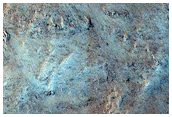 Landforms Near Abus Vallis
