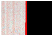 Streamlined Feature behind Mound in Marte Vallis
