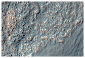 Central Peak in Crater
