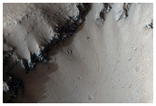 Line of Pits in Northern Mid-Latitudes
