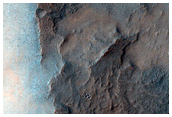 Crater with Steep Slopes
