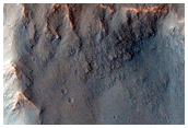 Slopes of Central Coprates Chasma Ridge
