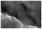 Crater Wall in Arabia Terra
