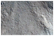 Crater on Flanks of Alba Mons
