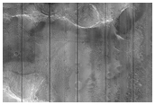 Massifs on Layered Bedrock in Acidalia Planitia
