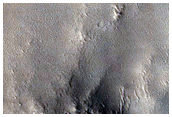 Ridges on Crater Floor in Mareotis Fossae Region
