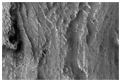 Channels in Larger Valley Northwest of Nilokeras Mensae
