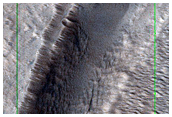 Channel in Tantalus Fossae
