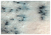 Layers on Wall of Mesa in South Pole Region

