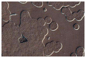 Seasonal Monitoring of Features Seen in CTX Image